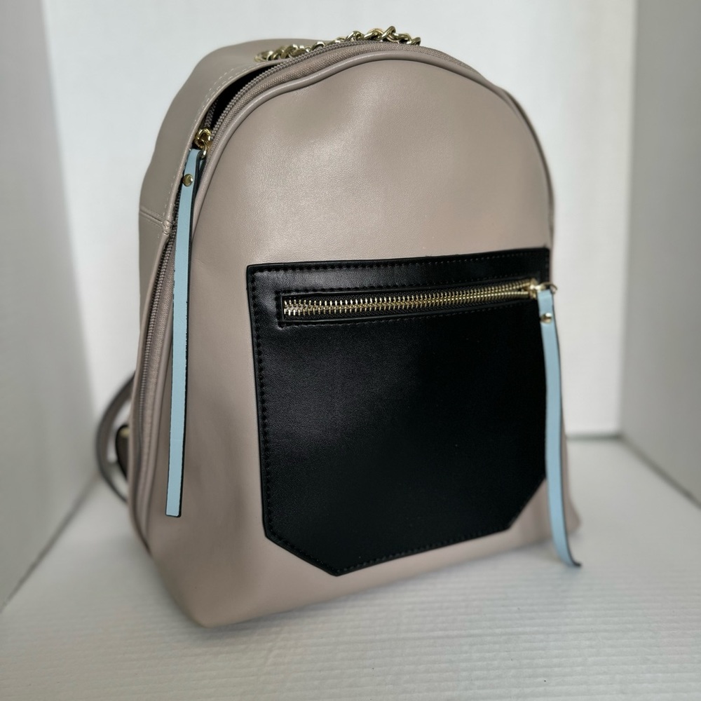 KC JAGGER  LEATHER BAGPACK